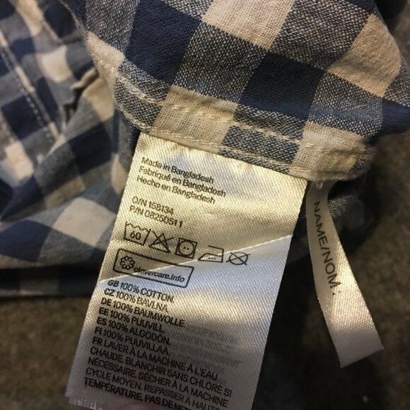 Boy Size 5 Clothing Lot 3x Pieces Bulk Summer Gingham Coastal Outdoor Cotton - Picture 9 of 13